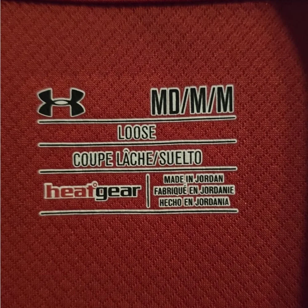 Under Armour Red Short Sleeve Tee - Picture 11 of 15